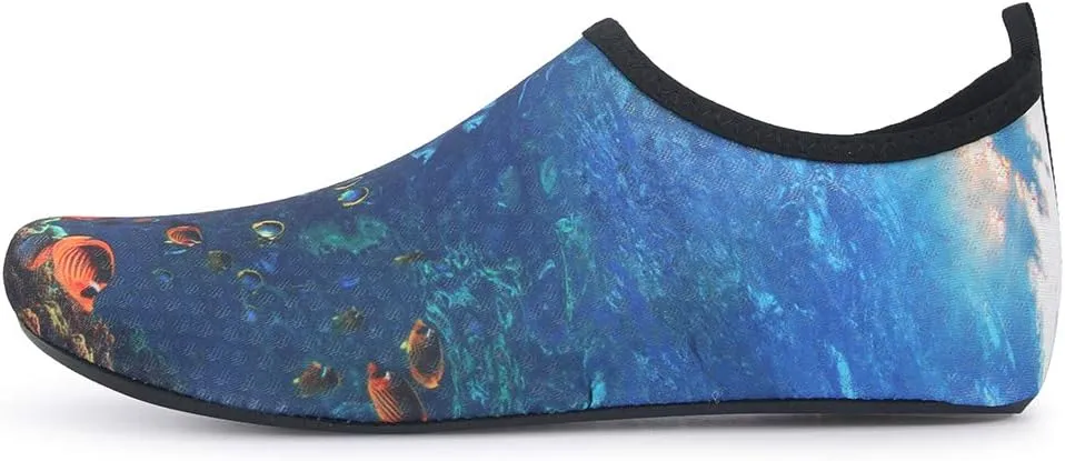 QACOHU Womens Mens Water Shoes Barefoot Skin Shoes Quick-Dry Water Shoe for Dive Surf Swim Beach Yoga