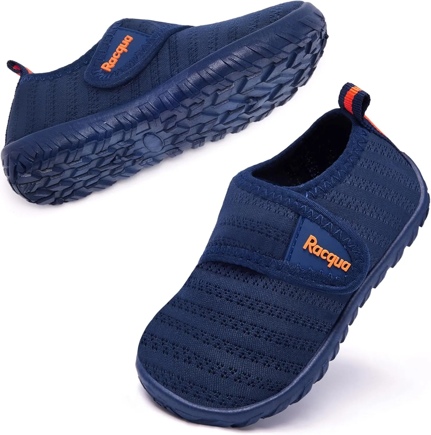 Racqua Baby Todder Water Shoes Boy's Girl's Quick Dry Barefoot Shoes Non-Slip Swim Pool Aqua Shoes(Baby/Toddler)
