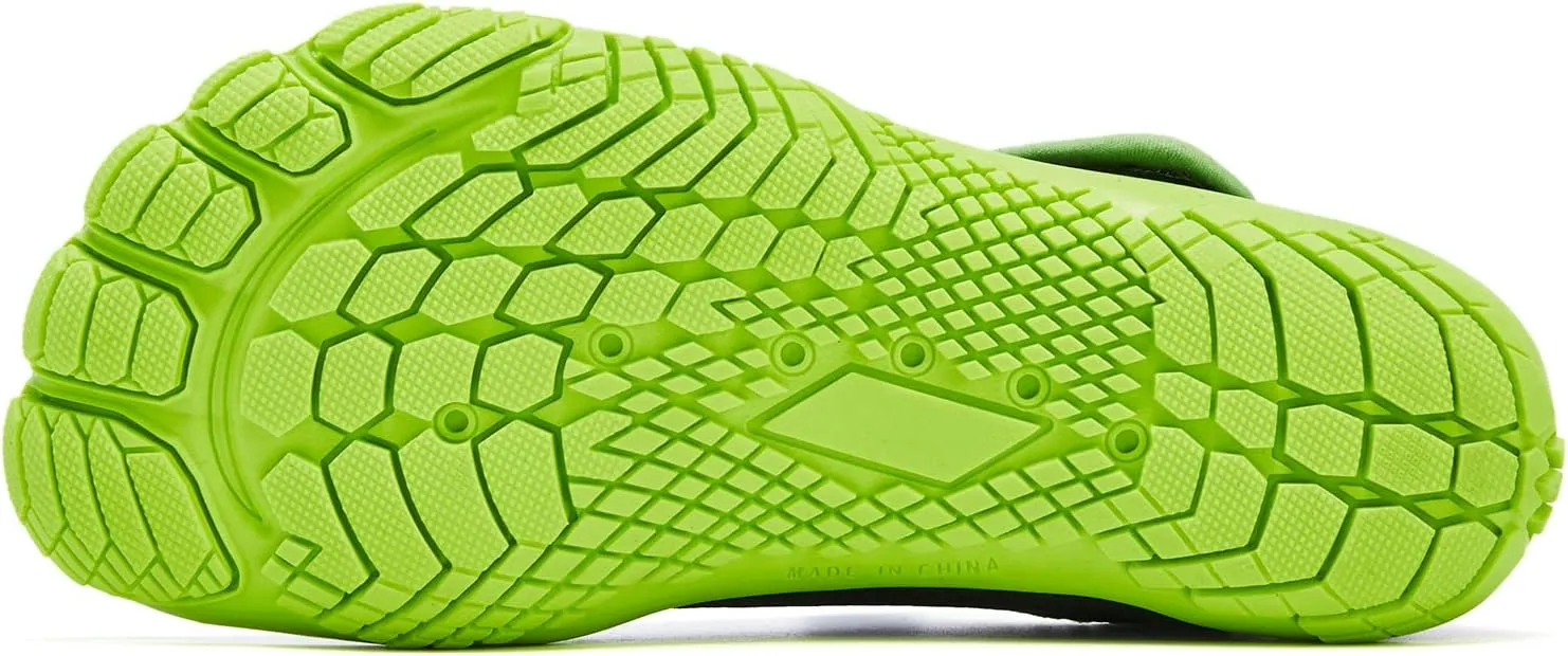 Racqua Boy's Girl's Kids Toddler Water Shoes Quick Dry Barefoot Lightweight Pool Swim Beach Sport Aqua Shoes(Toddler/Little Kid/Big Kid)