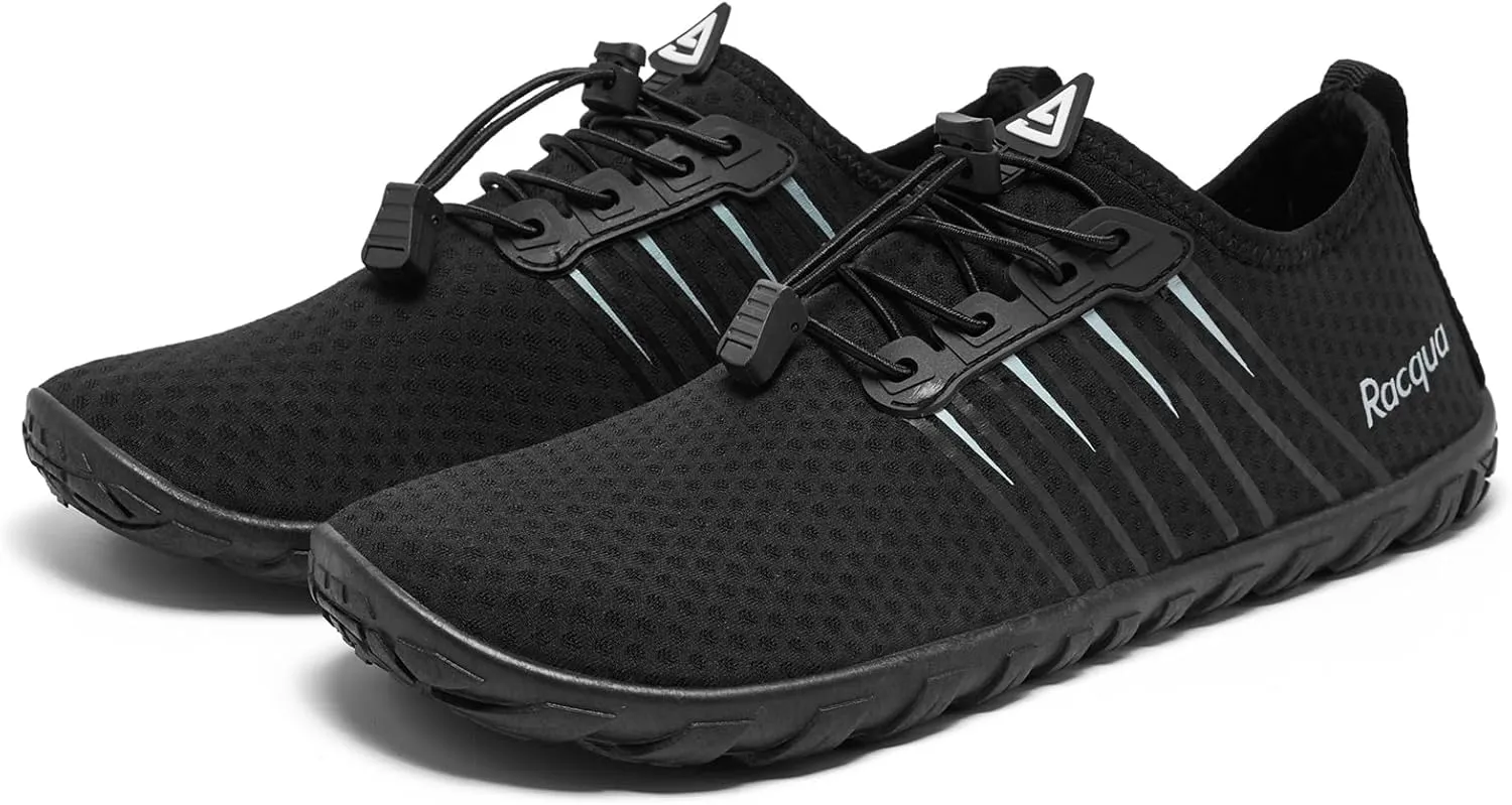 Racqua Men's Women's Water Shoes Barefoot Shoes Swim Shoes Quick Dry Beach Shoes Anti-Slip Aqua Shoes