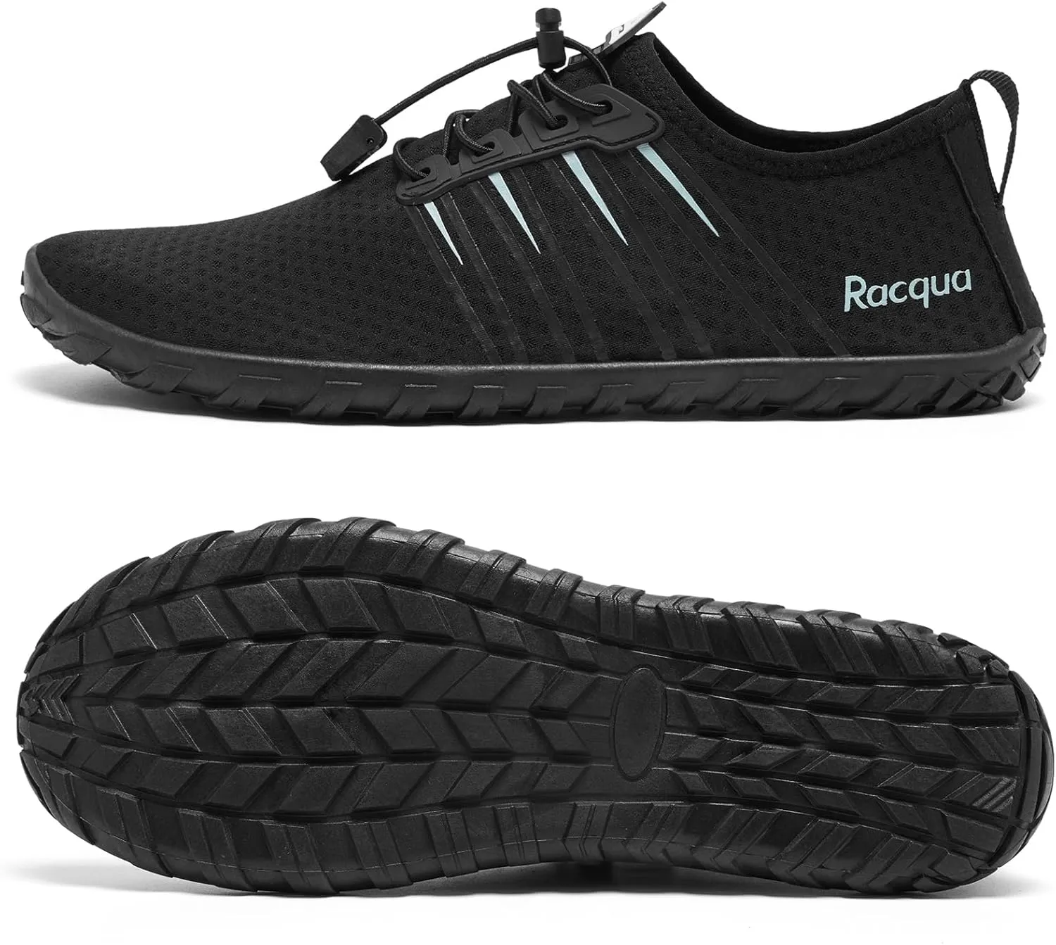 Racqua Men's Women's Water Shoes Barefoot Shoes Swim Shoes Quick Dry Beach Shoes Anti-Slip Aqua Shoes