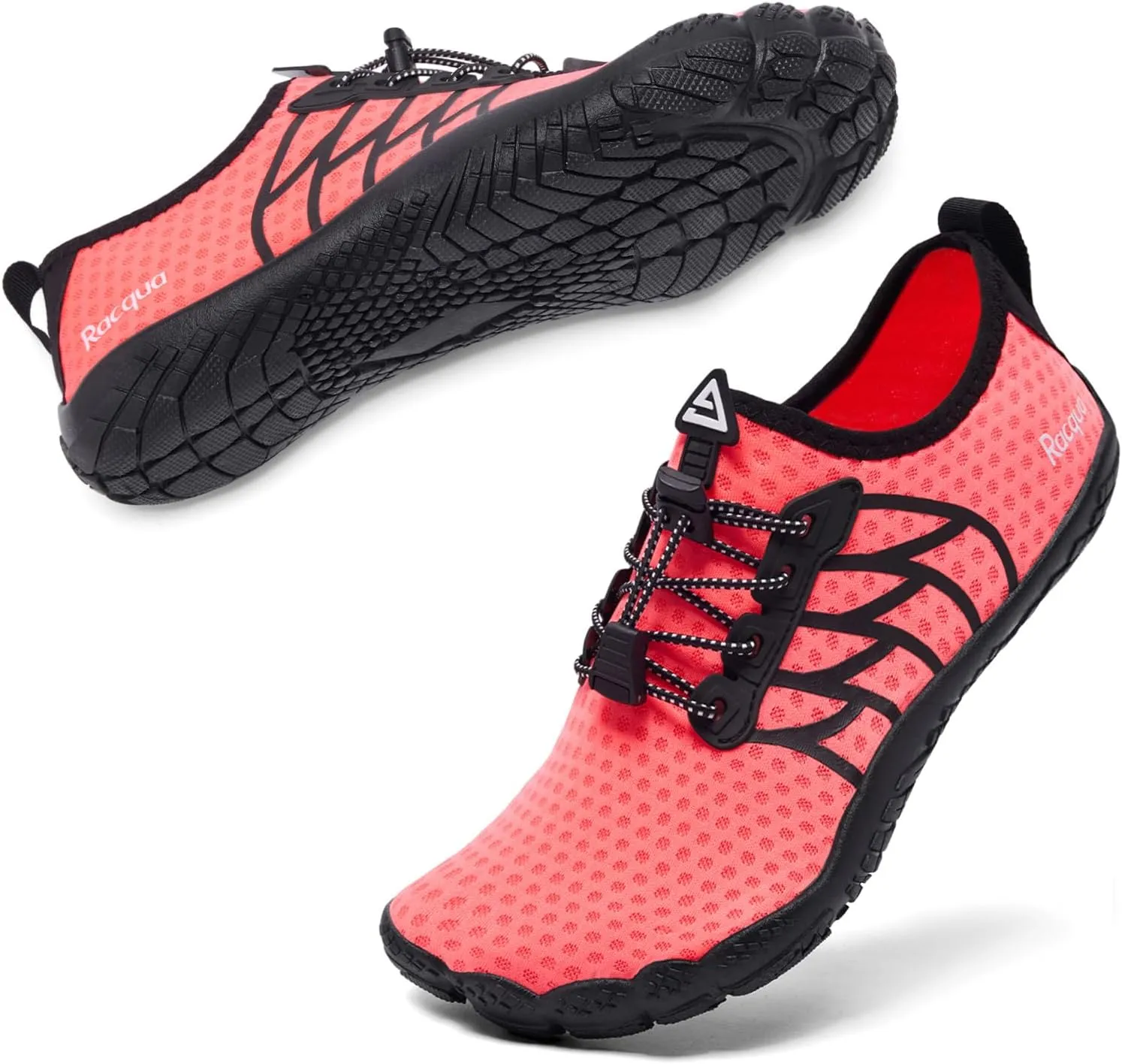 Racqua Water Shoes Quick-Dry Swim Shoes Breathable Lightweight Beach Shoes Pool Barefoot Aqua for Women Men