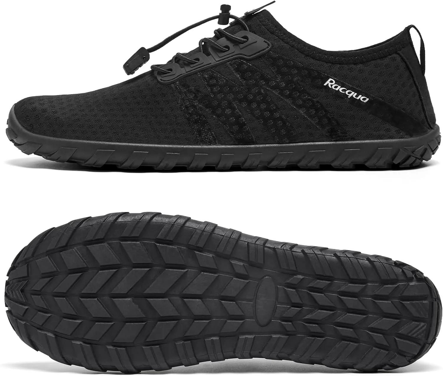 Racqua Water Shoes Womens Mens Quick Dry Barefoot Shoes Swim Lightweight Surf Beach Pool Aqua Shoes