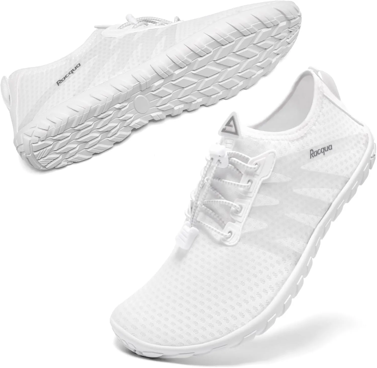Racqua Water Shoes Womens Mens Quick Dry Barefoot Shoes Swim Lightweight Surf Beach Pool Aqua Shoes