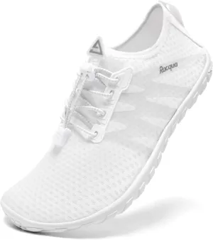 Racqua Water Shoes Womens Mens Quick Dry Barefoot Shoes Swim Lightweight Surf Beach Pool Aqua Shoes