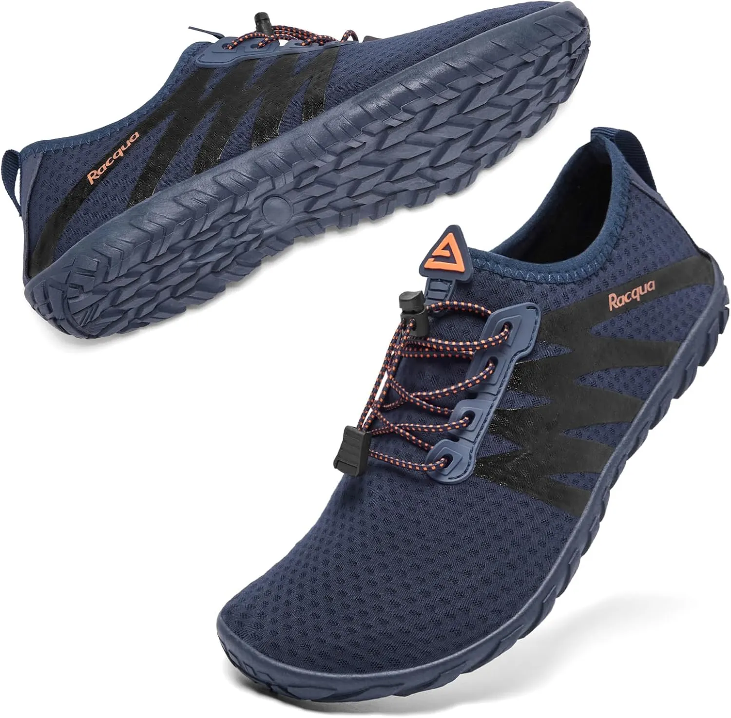 Racqua Water Shoes Womens Mens Quick Dry Barefoot Shoes Swim Lightweight Surf Beach Pool Aqua Shoes