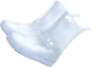 Rainproof Overshoes Waterproof Shoes Covers for Men Non-Slip Outdoor Walking Shoes Thick Sole