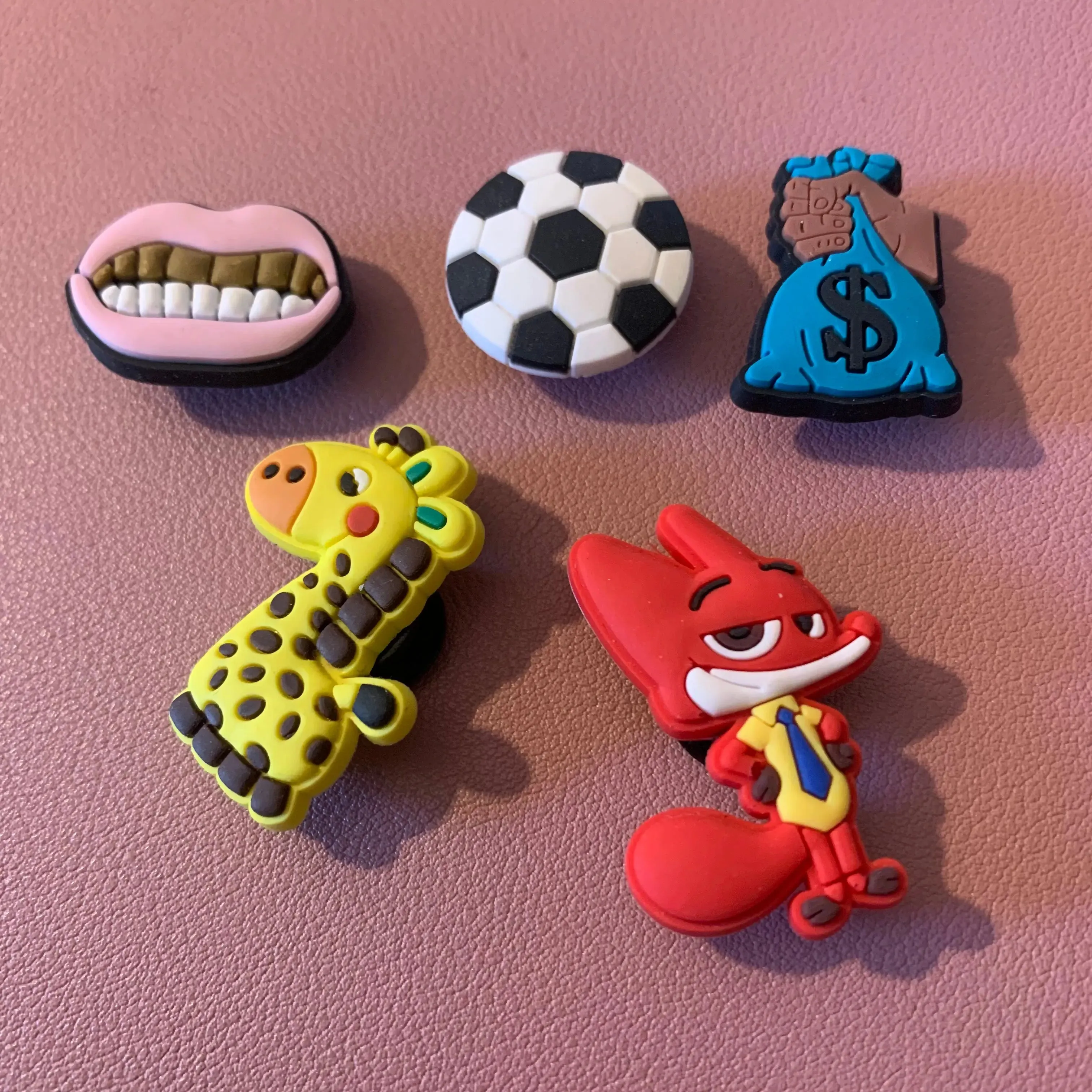 Random MIX Shoe Charm Set (10 Pieces)