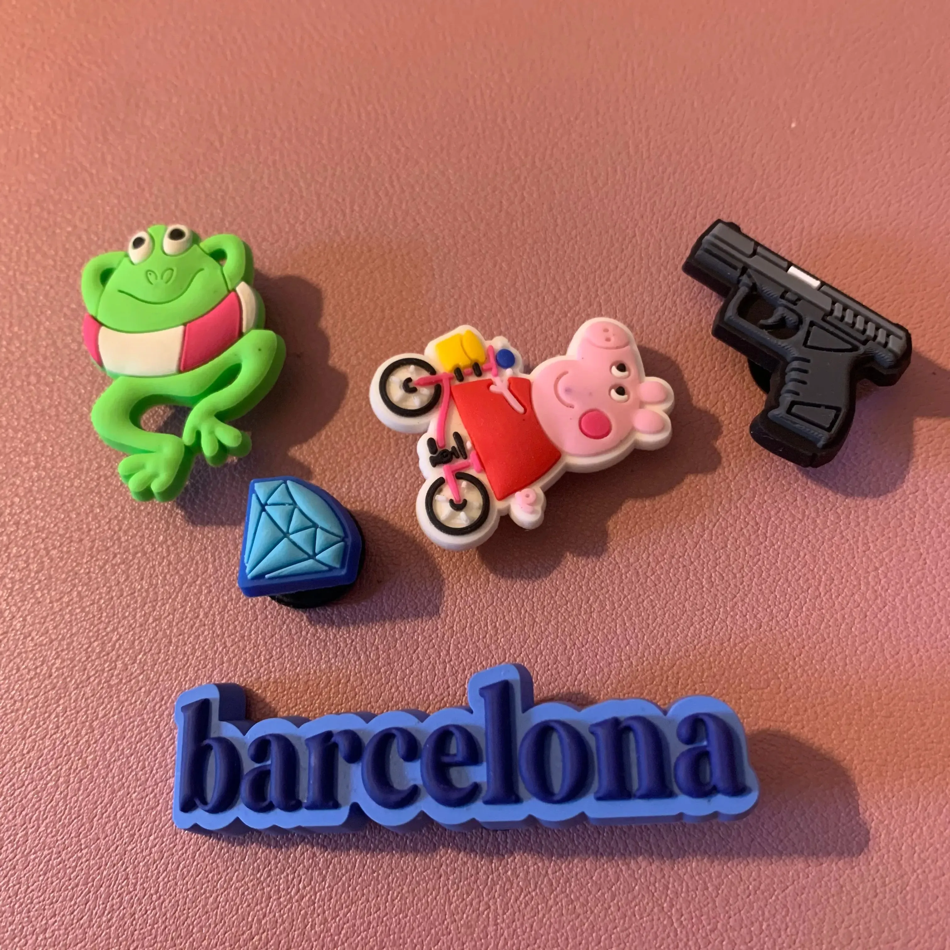 Random MIX Shoe Charm Set (10 Pieces)