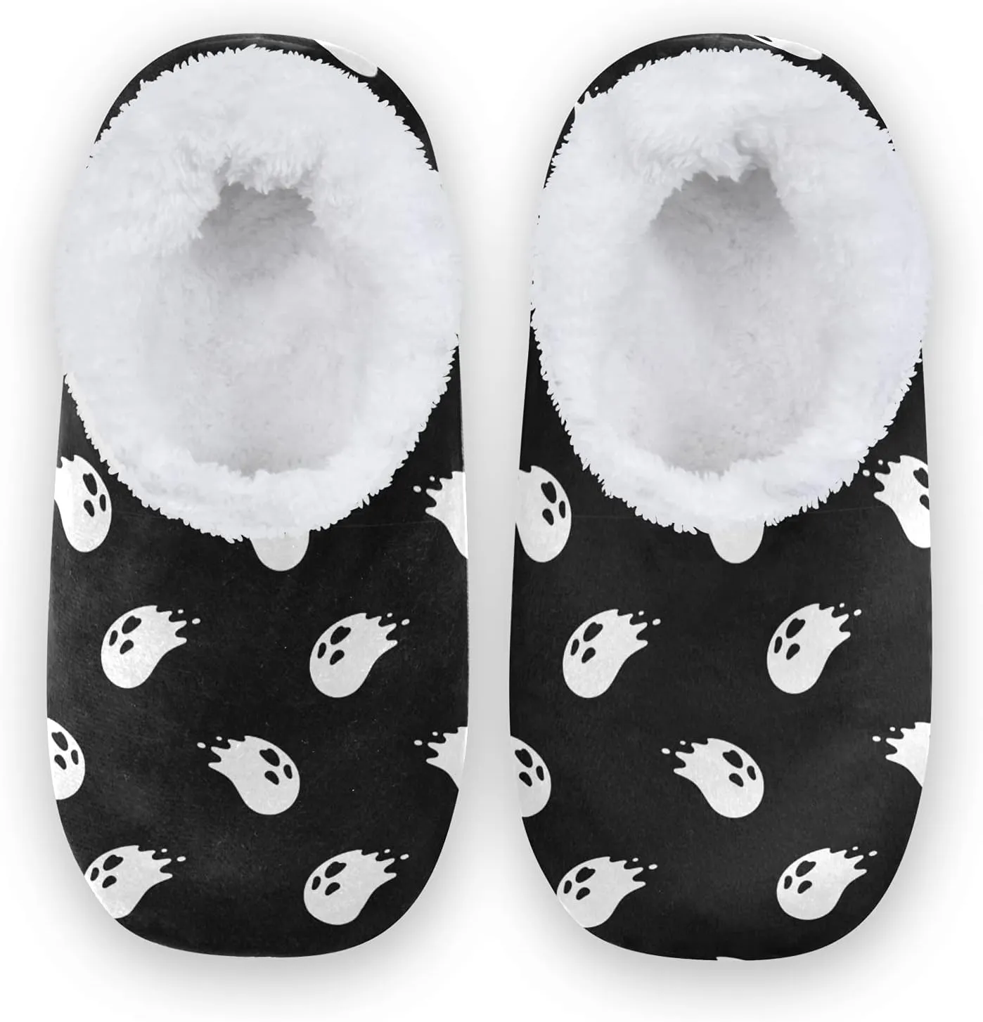 Red Black Buffalo Plaid House Spa Slippers Merry Christmas Home Slipper Soft Memory Foam Slipper Non Slip for Travel Women Men Hotel Bedroom Womens Mens Shoes Slippers