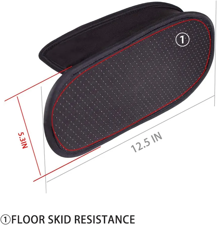 Red Light Therapy Device Slipper with 880nm Near Infrared LED for Foot Feet Toes Instep Pain Relief at Home Use Fit for Women & Men