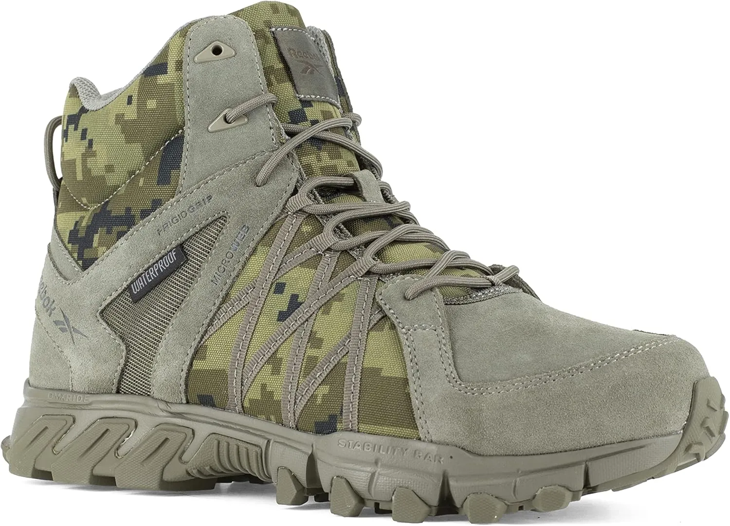 Reebok Men's Rb3420 Trailgrip Tactical Construction Shoe Coyote Work & Safety