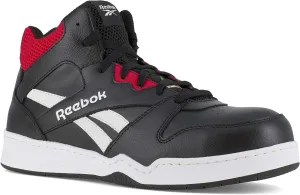 Reebok Work Men's RB4132 BB4500 Safety High Top Composite Toe Work Sneaker Black and Red Industrial & Construction Boot, 13