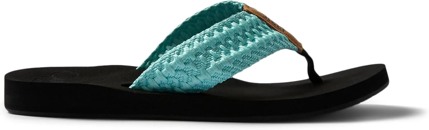 REEF Cushion Threads Women's Flip Flop, Ultra Soft Cushion Footbed, Arch Support