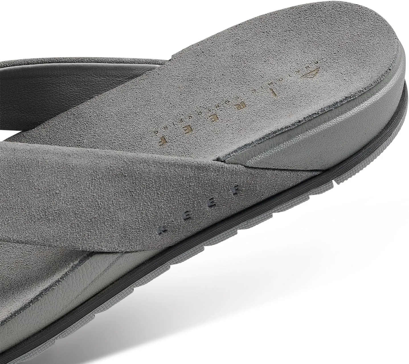 REEF Ojai Men's Sandal, Premium Suede, Soft Cushion Footbed