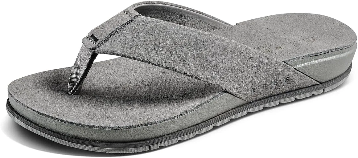 REEF Ojai Men's Sandal, Premium Suede, Soft Cushion Footbed