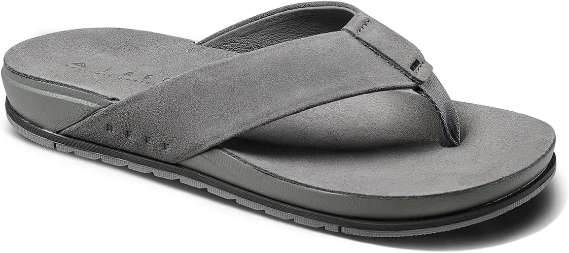 REEF Ojai Men's Sandal, Premium Suede, Soft Cushion Footbed