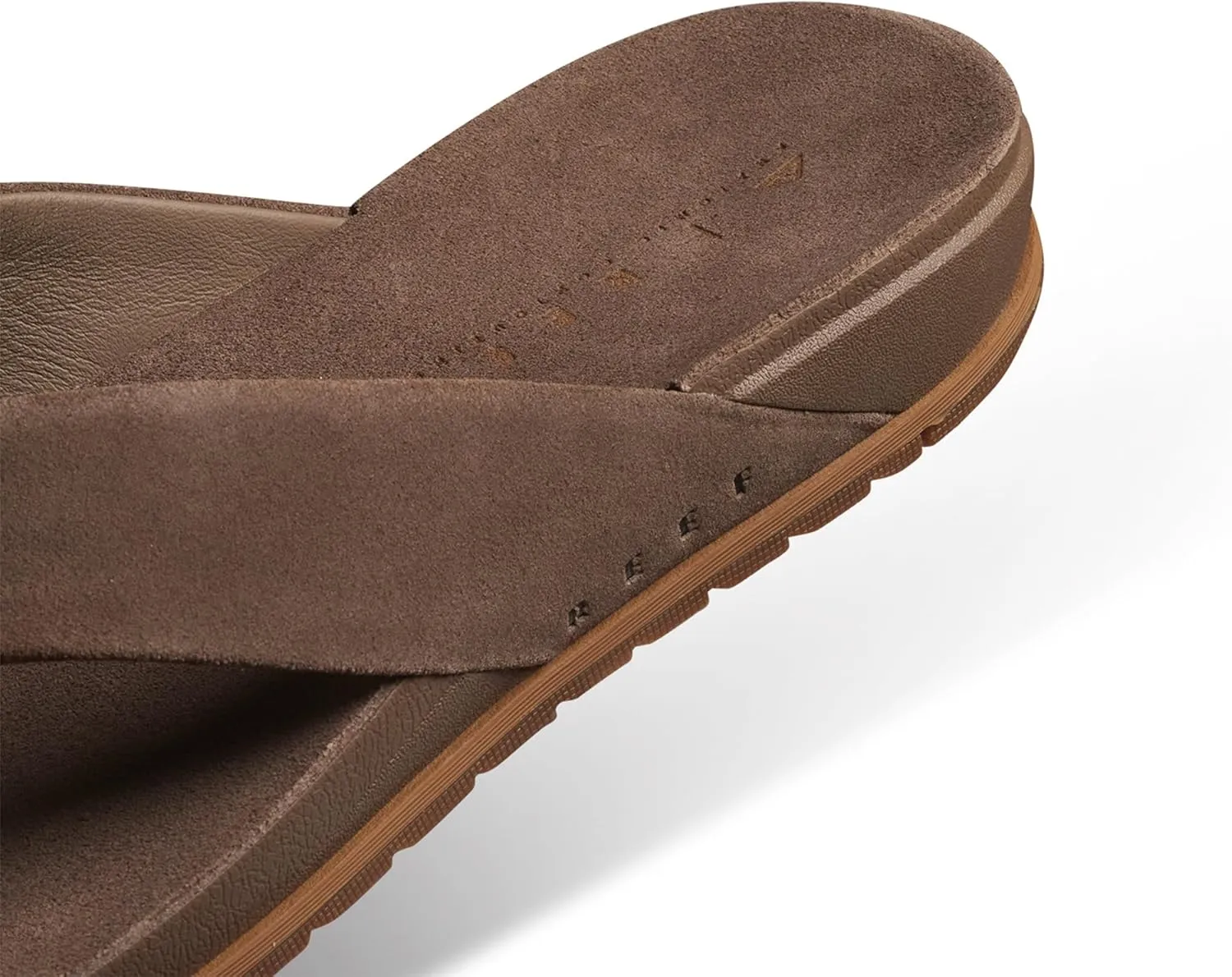 REEF Ojai Men's Sandal, Premium Suede, Soft Cushion Footbed