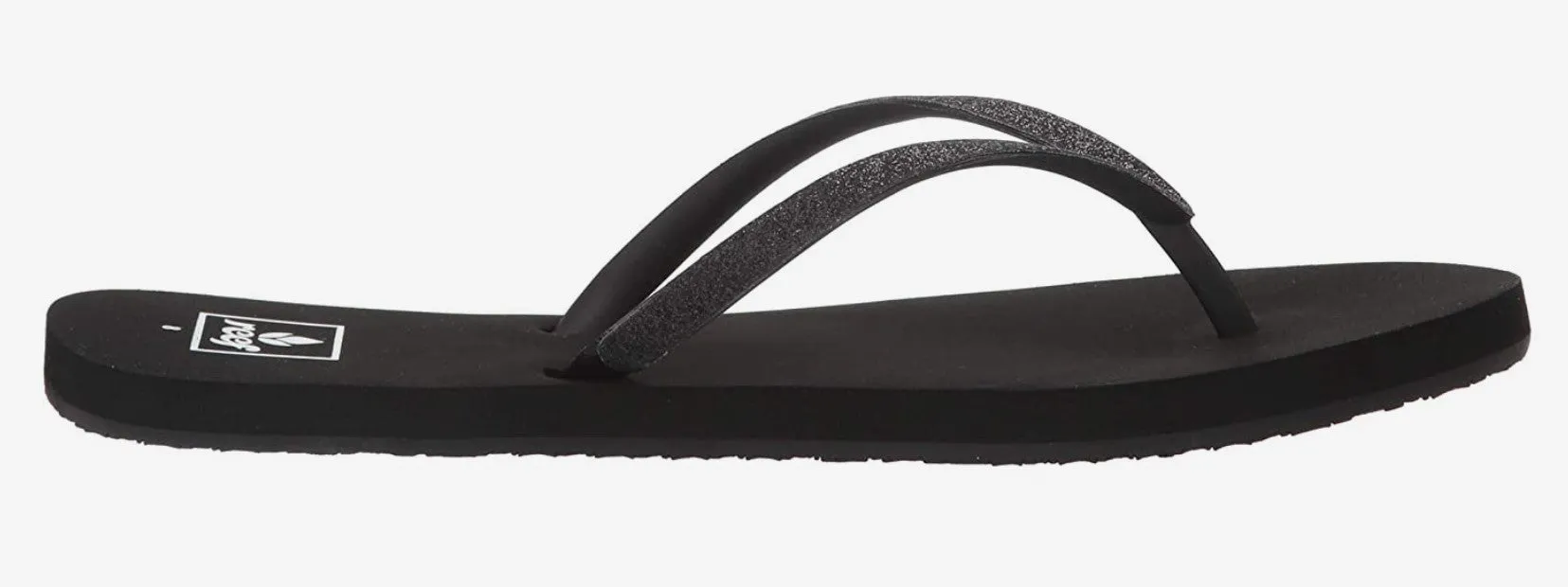 Reef Women's Stargazer Black, Gray , beige FlipFlop Beach/ Pool Sandal