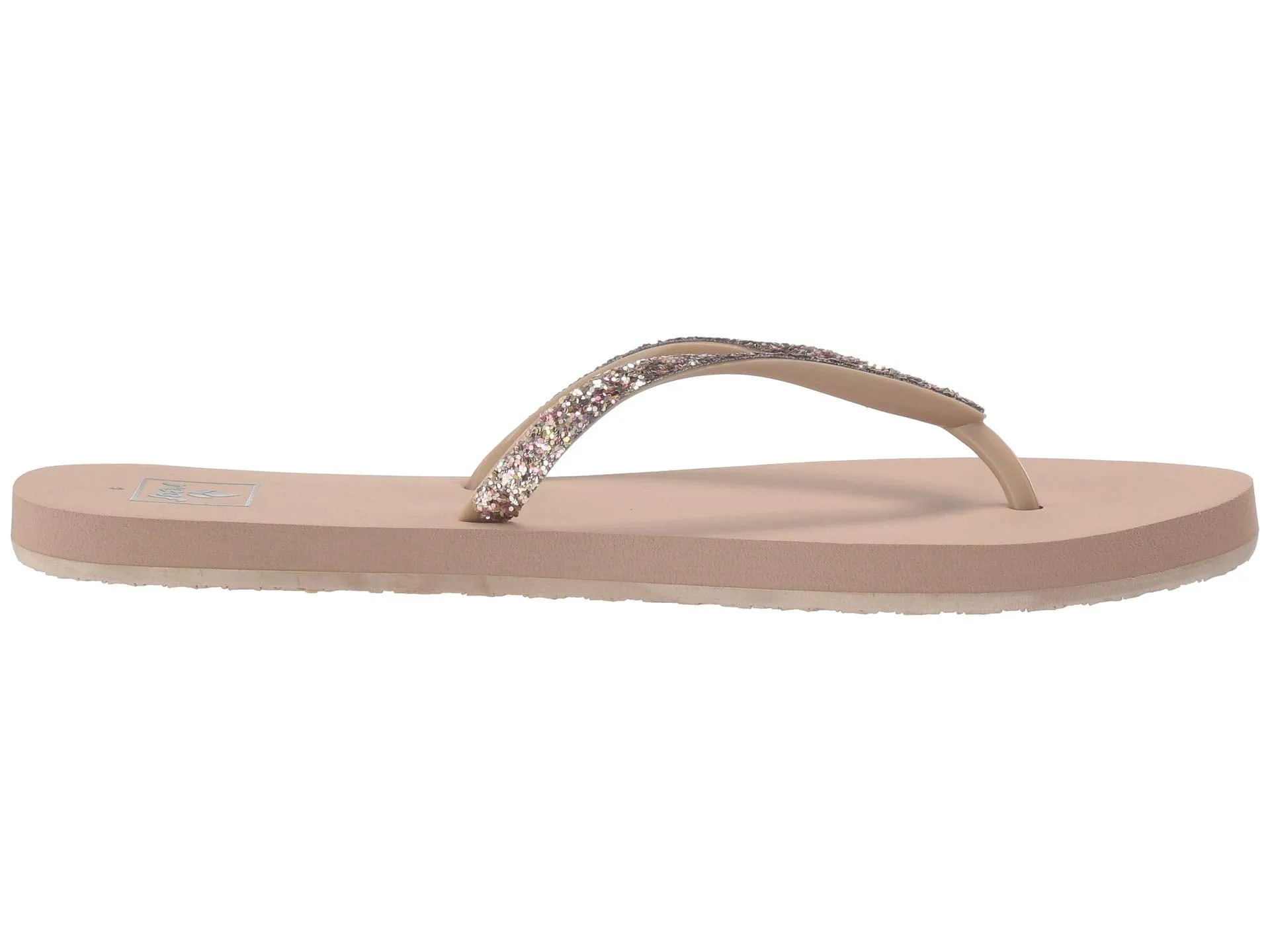Reef Women's Stargazer Black, Gray , beige FlipFlop Beach/ Pool Sandal