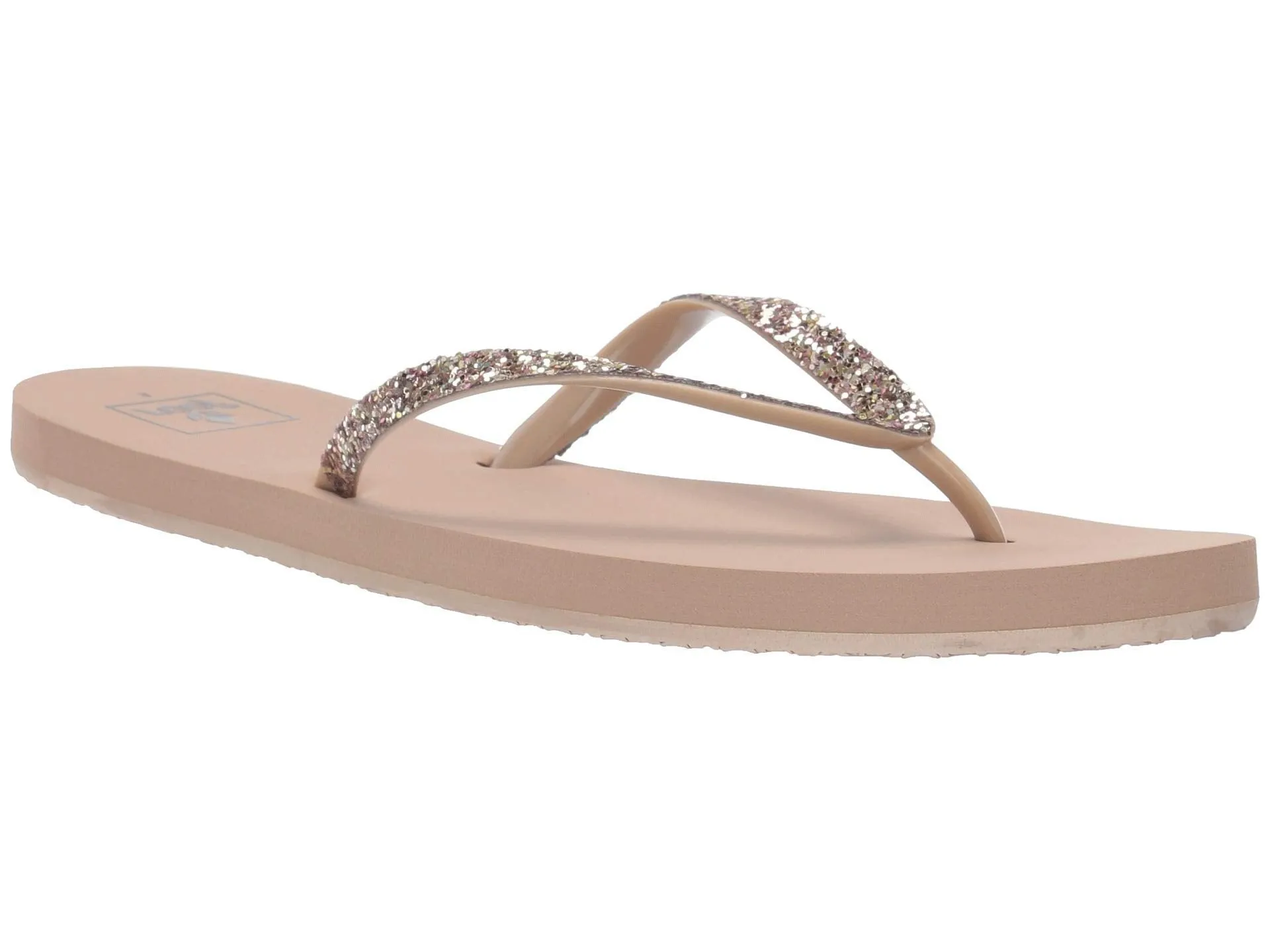 Reef Women's Stargazer Black, Gray , beige FlipFlop Beach/ Pool Sandal