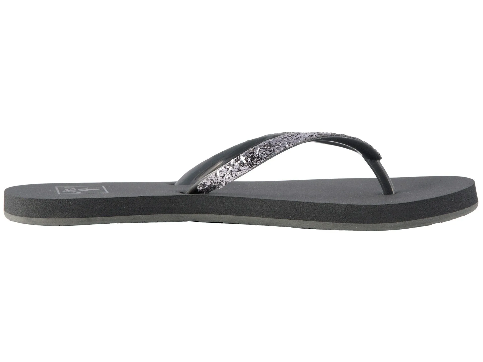 Reef Women's Stargazer Black, Gray , beige FlipFlop Beach/ Pool Sandal
