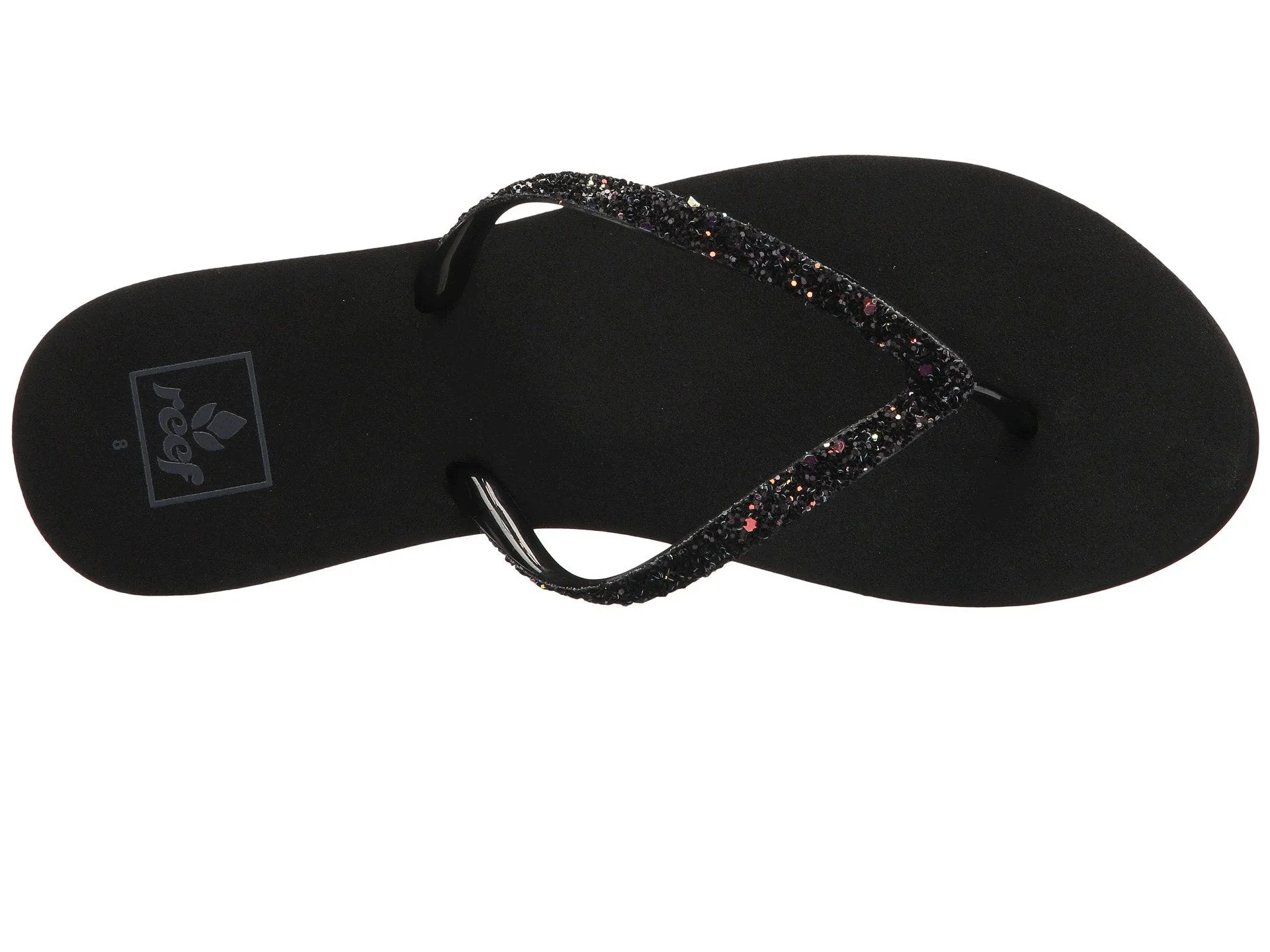 Reef Women's Stargazer Black, Gray , beige FlipFlop Beach/ Pool Sandal