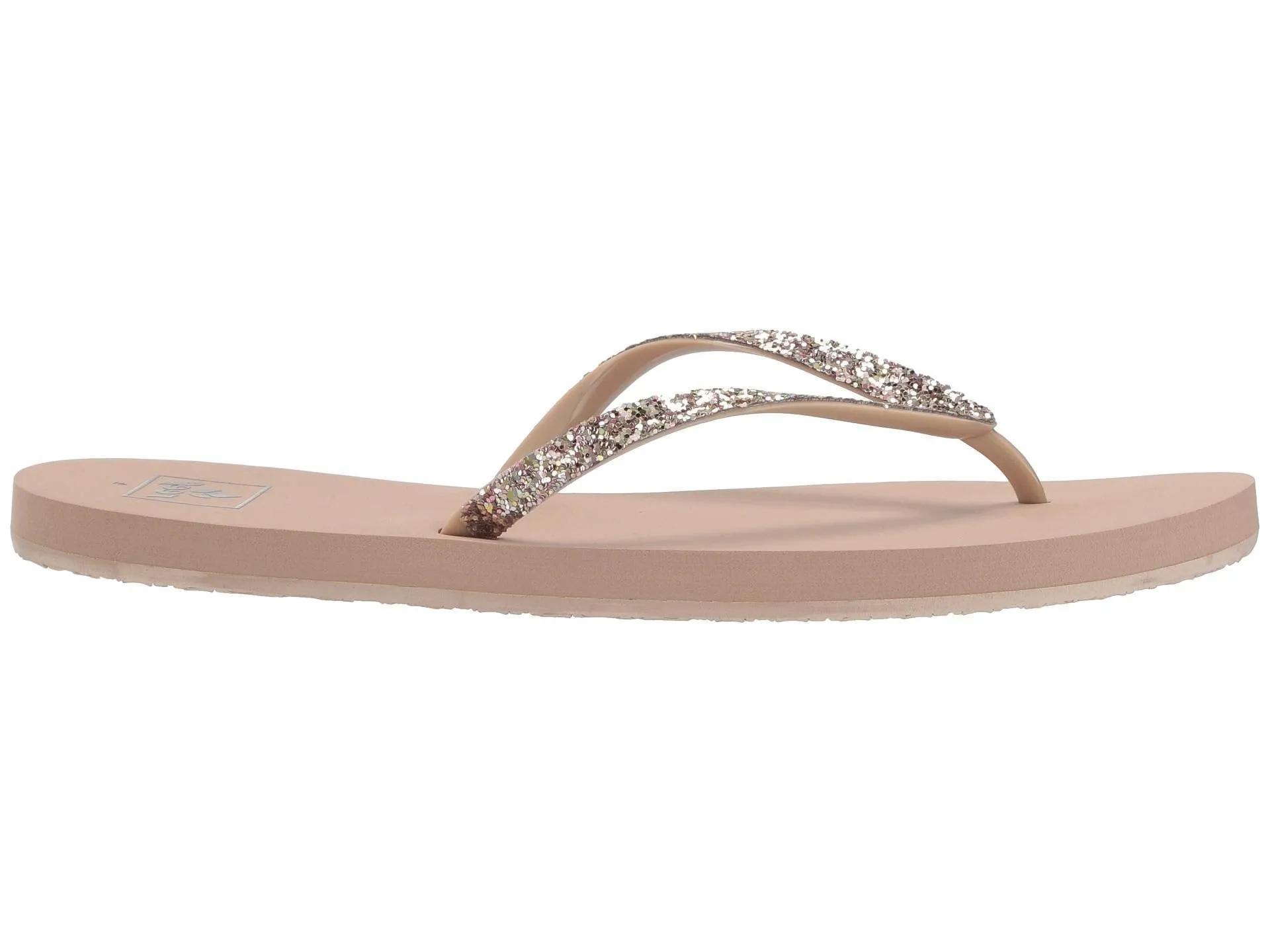 Reef Women's Stargazer Black, Gray , beige FlipFlop Beach/ Pool Sandal
