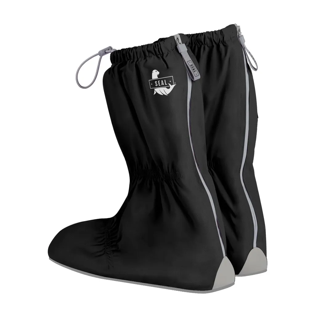 Reusable Waterproof Shoe Cover Black