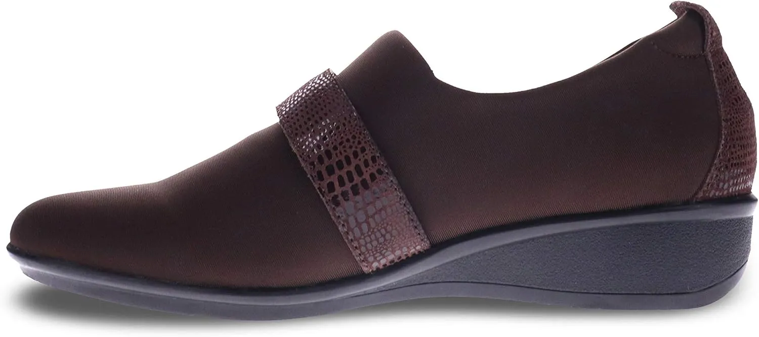 Revere Genoa Women's Stretch Loafer - Elegant Adjustable Leather with Super Soft Stretch Upper and Contoured Removable Footbeds