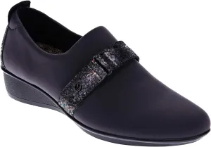 Revere Genoa Women's Stretch Loafer - Elegant Adjustable Leather with Super Soft Stretch Upper and Contoured Removable Footbeds