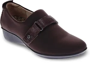 Revere Genoa Women's Stretch Loafer - Elegant Adjustable Leather with Super Soft Stretch Upper and Contoured Removable Footbeds