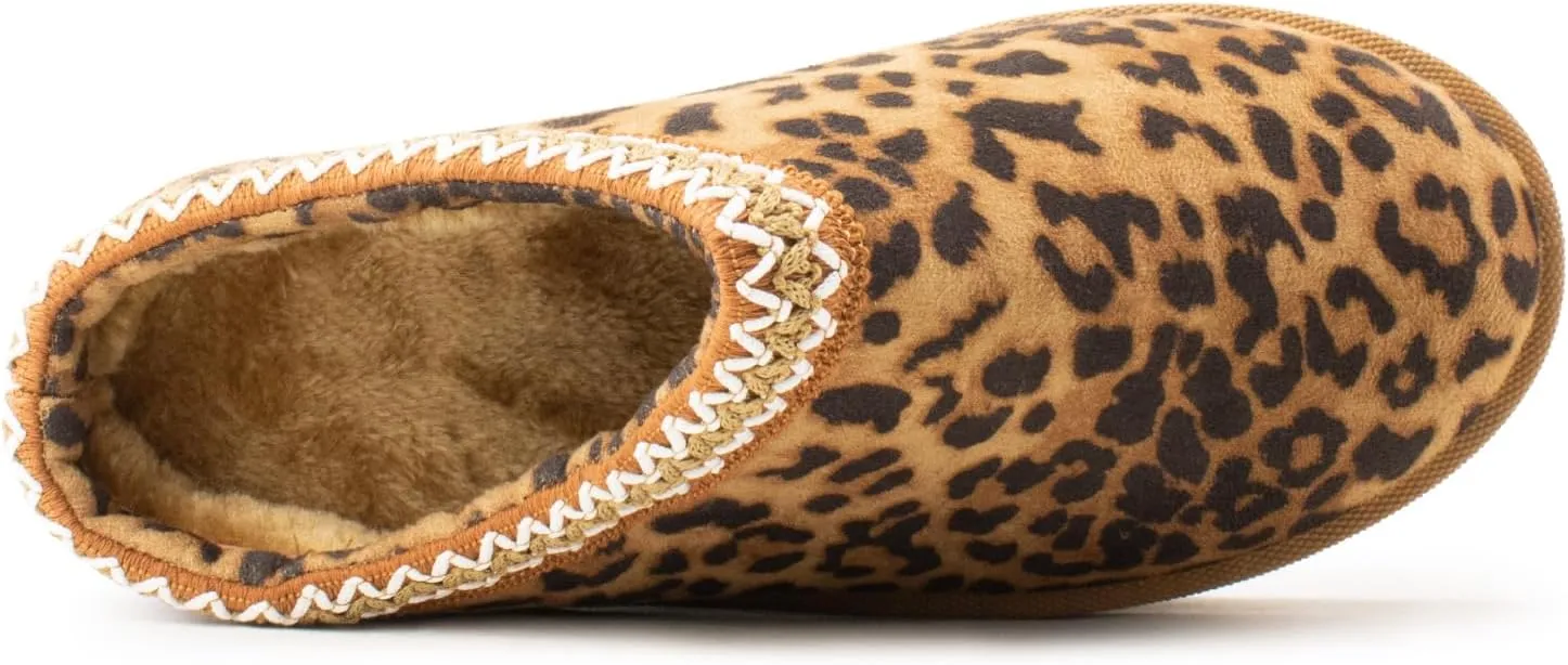 RF ROOM OF FASHION Women's Platform Shearling Mule Clog