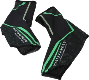 Riding Overshoes Winter Warm Bike Shoe Cover Waterproof Cycling Shoe Interior Reflective for Safe Riding Black