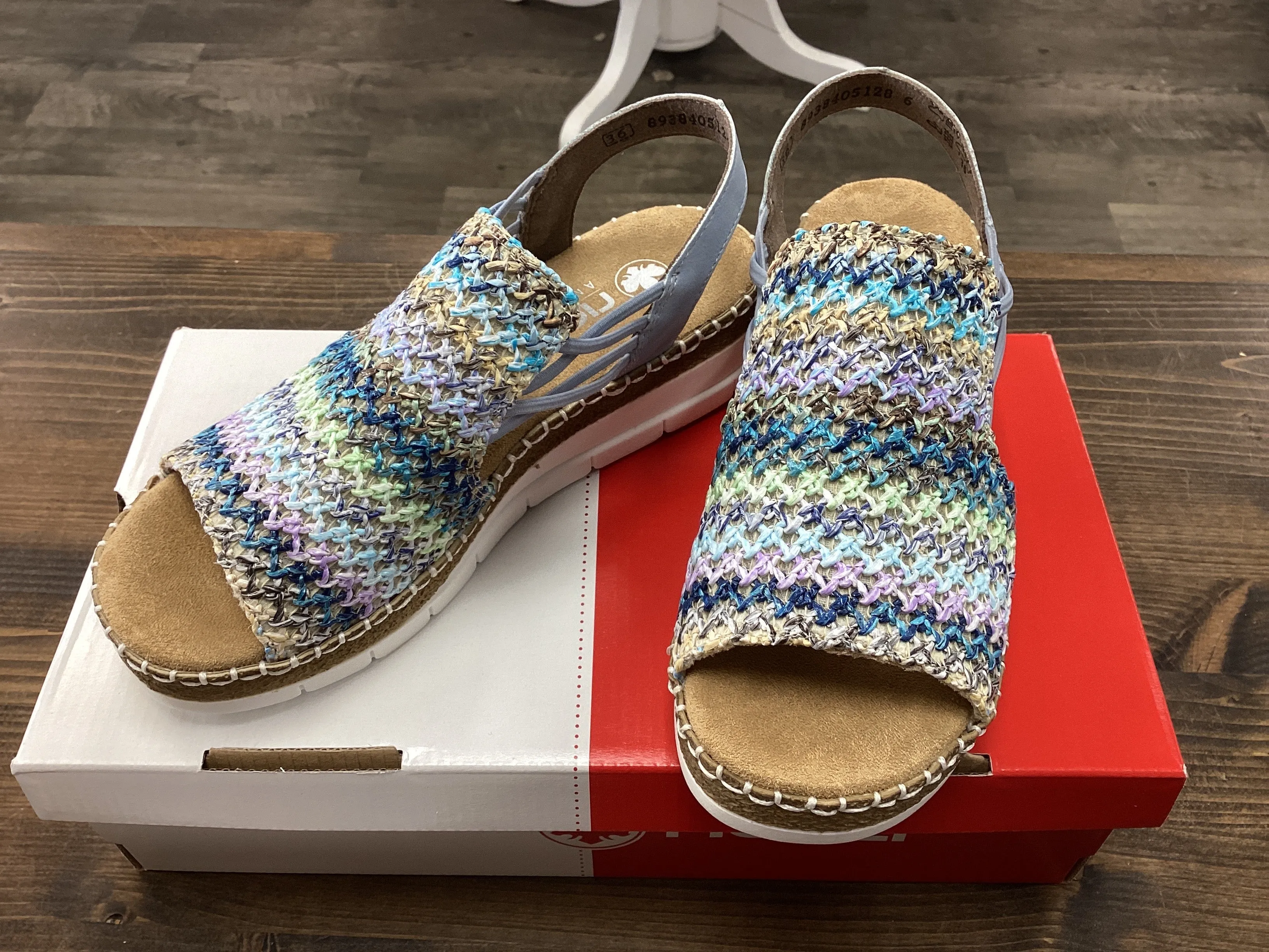 Rieker V1241-91 Multi color Sandal