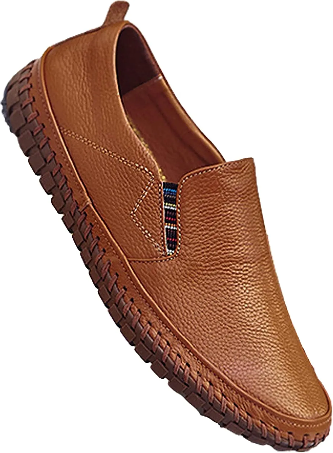 rismart Men's Slip on Shoes Loafers Casual Flat Walking Driving Sneakers
