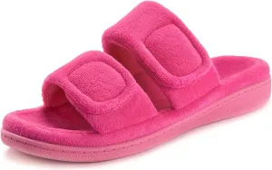 RockDove Women's Dual-Strap Adjustable Slipper with Arch Support