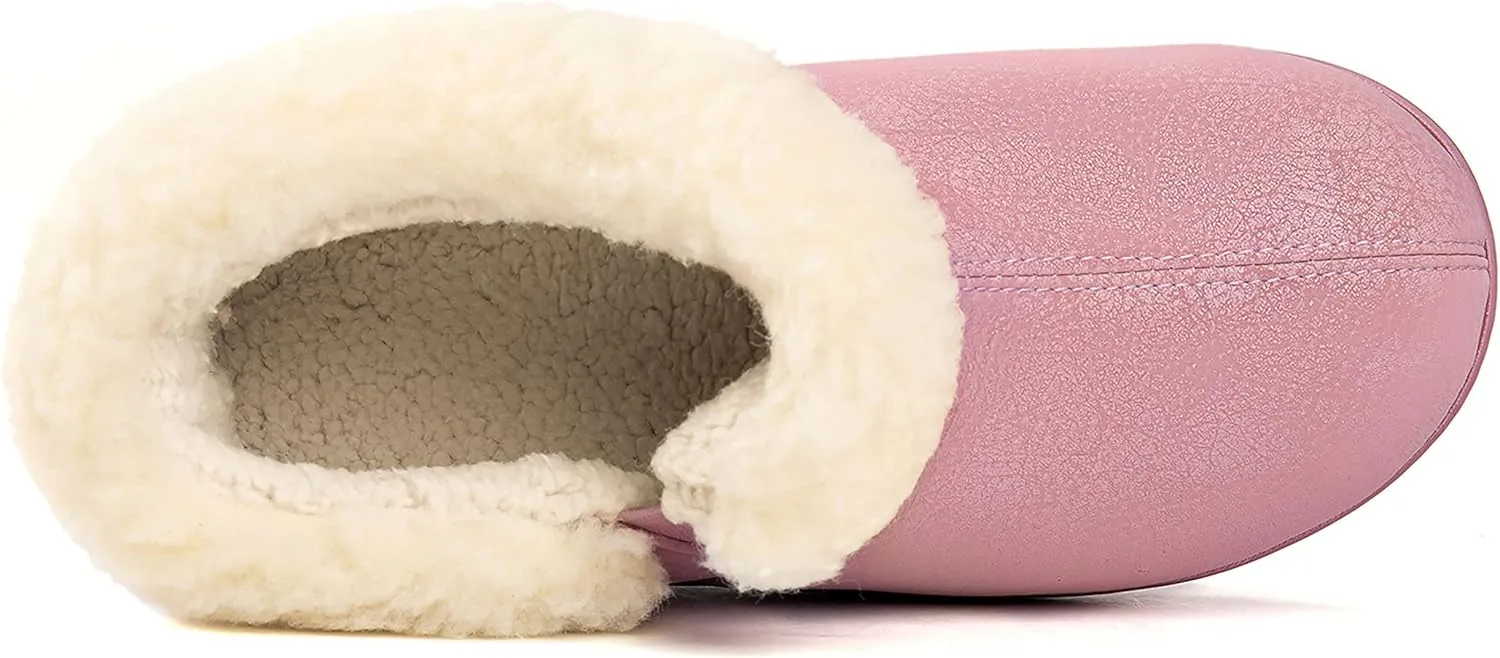 RockDove Women's Sierra Faux Leather Bootie Slipper