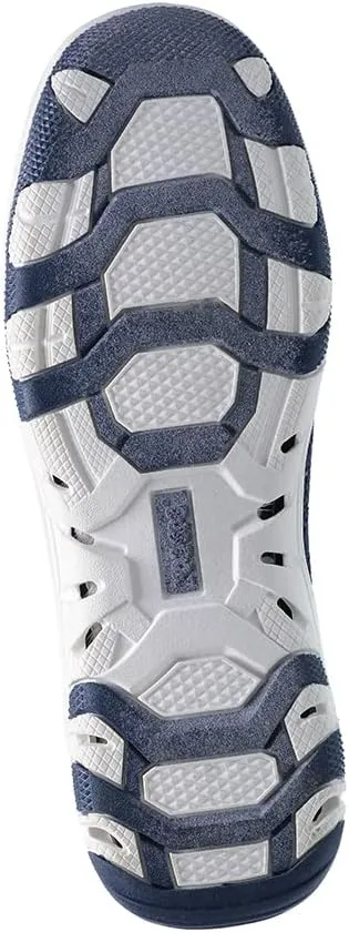 RocSoc Men's Summer Barefoot Woven Fabric Water Sport Aqua Shoes | Breathable, Speed Laceup, Quick Dry Athletic Beach Footwear for Kayaking Fishing Driving Yoga Walking
