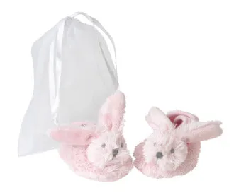 Rosa Rabbit Richie-tofflor i organzapåse från Happy Horse