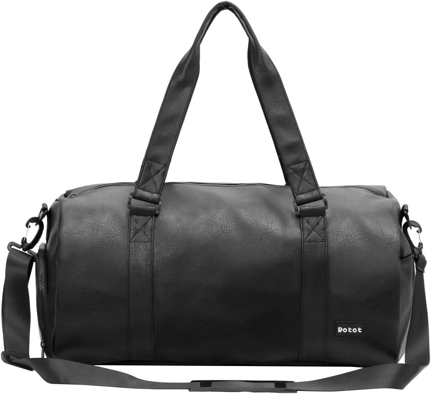 ROTOT Gym Duffel Bag, Gym Bag with Waterproof Shoe Pouch, Weekend Travel Bag with a Water-resistant Insulated Pocket