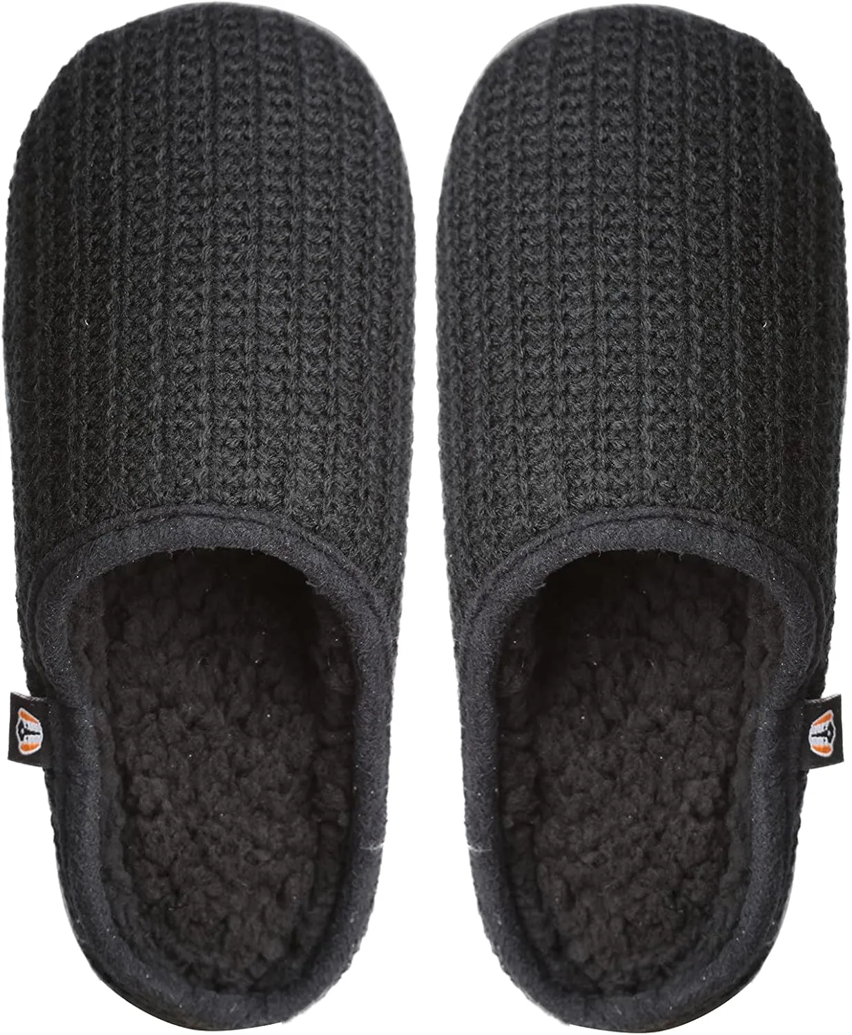 Roxoni Boy’s Slippers, Slipper with Memory Foam Suede Moccasin