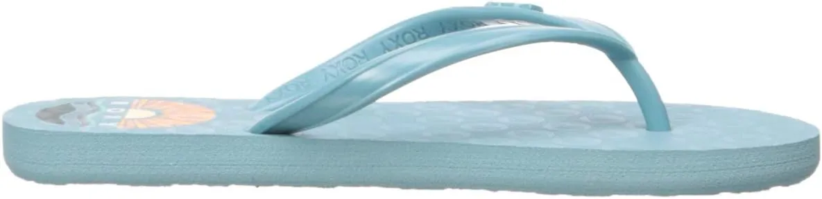 Roxy Girl's Rg Viva Stamp Flip Flop Sandal