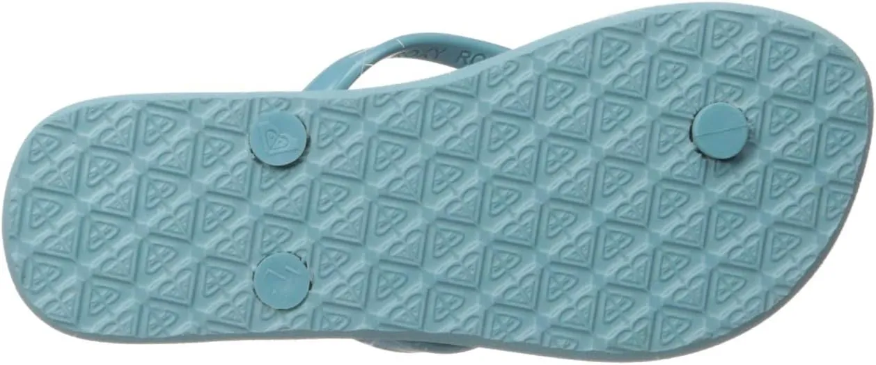 Roxy Girl's Rg Viva Stamp Flip Flop Sandal