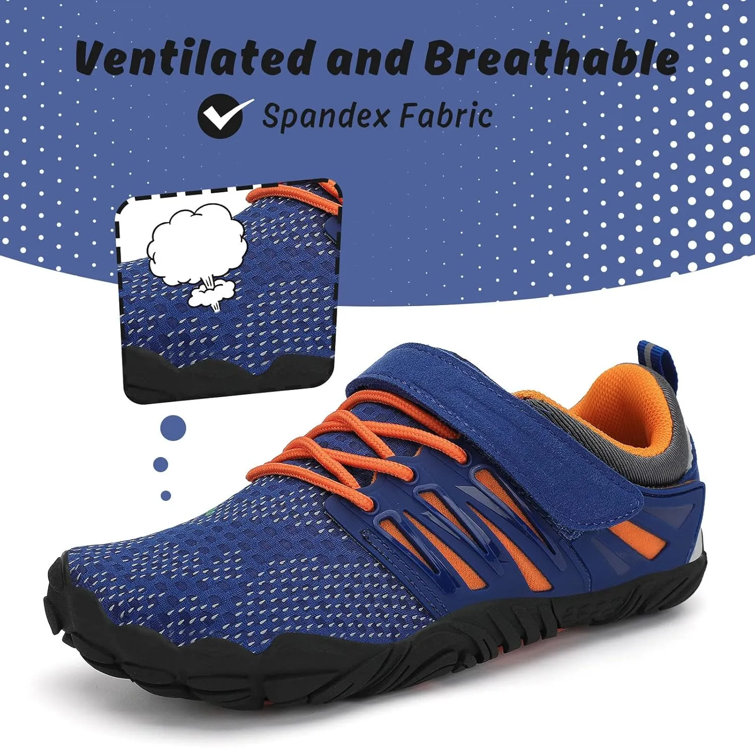 SAGUARO Kids' Barefoot Shoes Boys Girls Quick Dry Aqua Athletic Sneakers Lightweight Sport Footwear Toddler Water Shoes