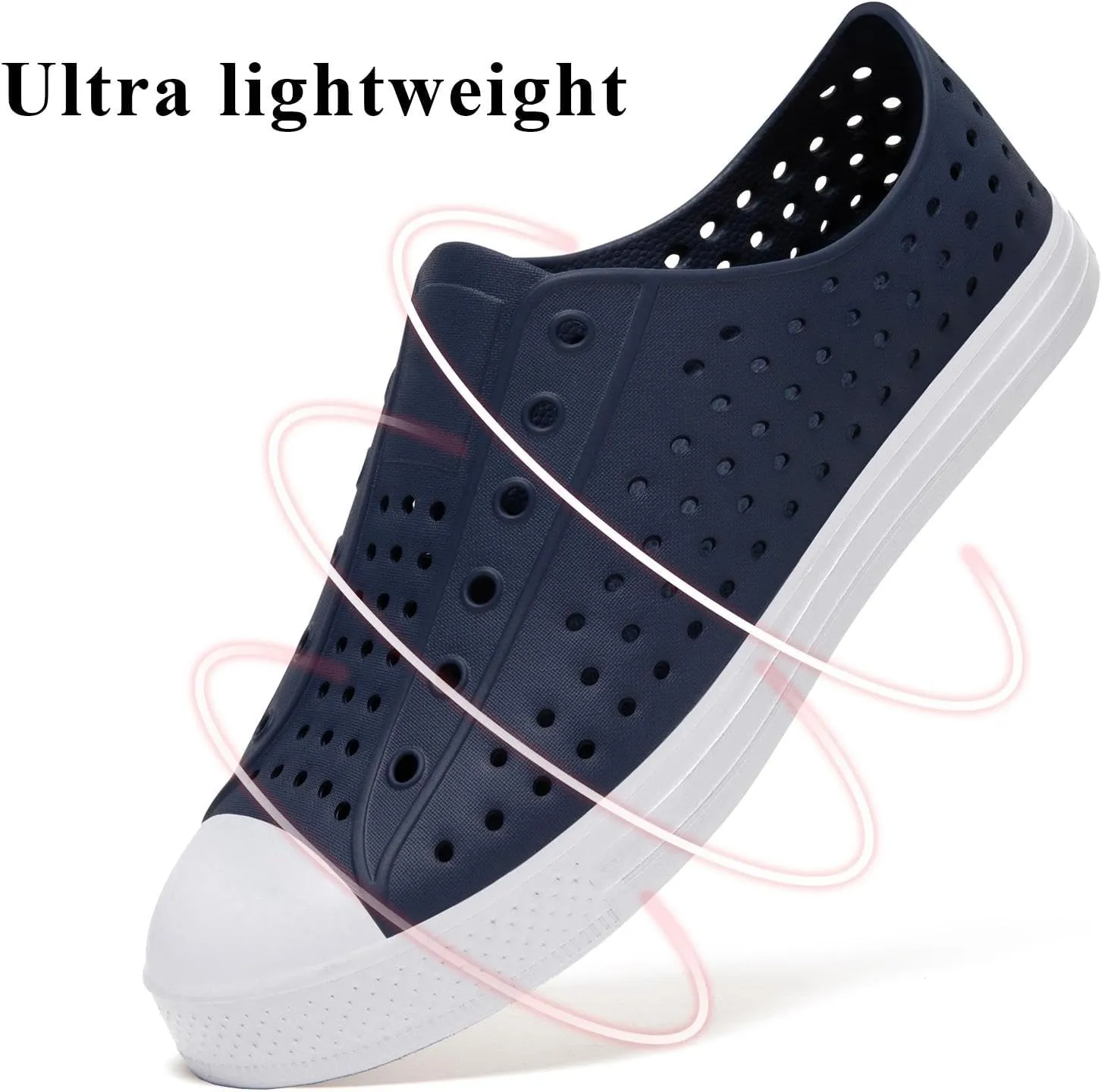 SAGUARO Mens Garden Shoes for Women Breathable Slip-On Gardening Clogs Quick Dry Non-Slip Water Shoe Outdoor Beach Sandals Aero XVII