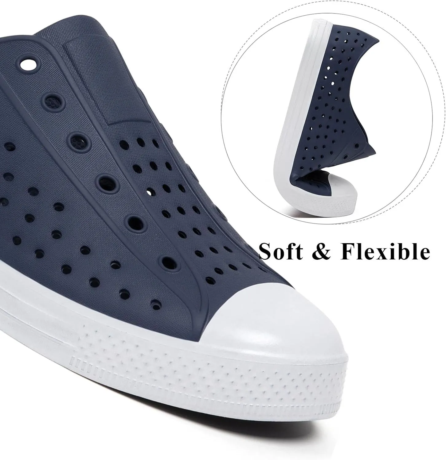 SAGUARO Mens Garden Shoes for Women Breathable Slip-On Gardening Clogs Quick Dry Non-Slip Water Shoe Outdoor Beach Sandals Aero XVII