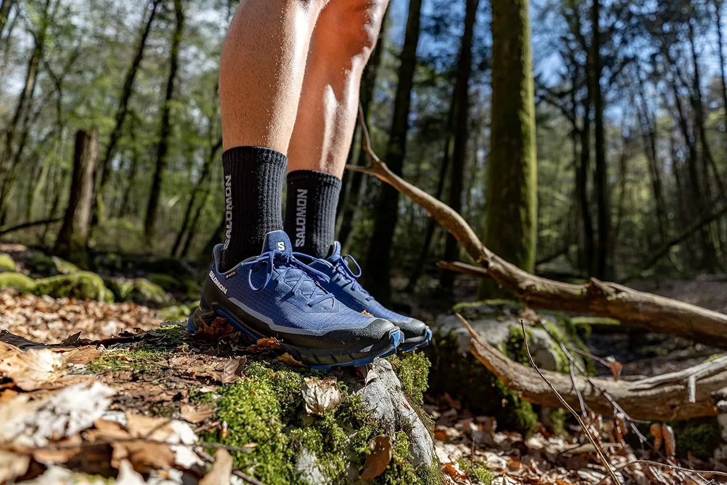 Salomon Men’s Alphacross 5 Gore-Tex, Waterproof Trail Running Shoes