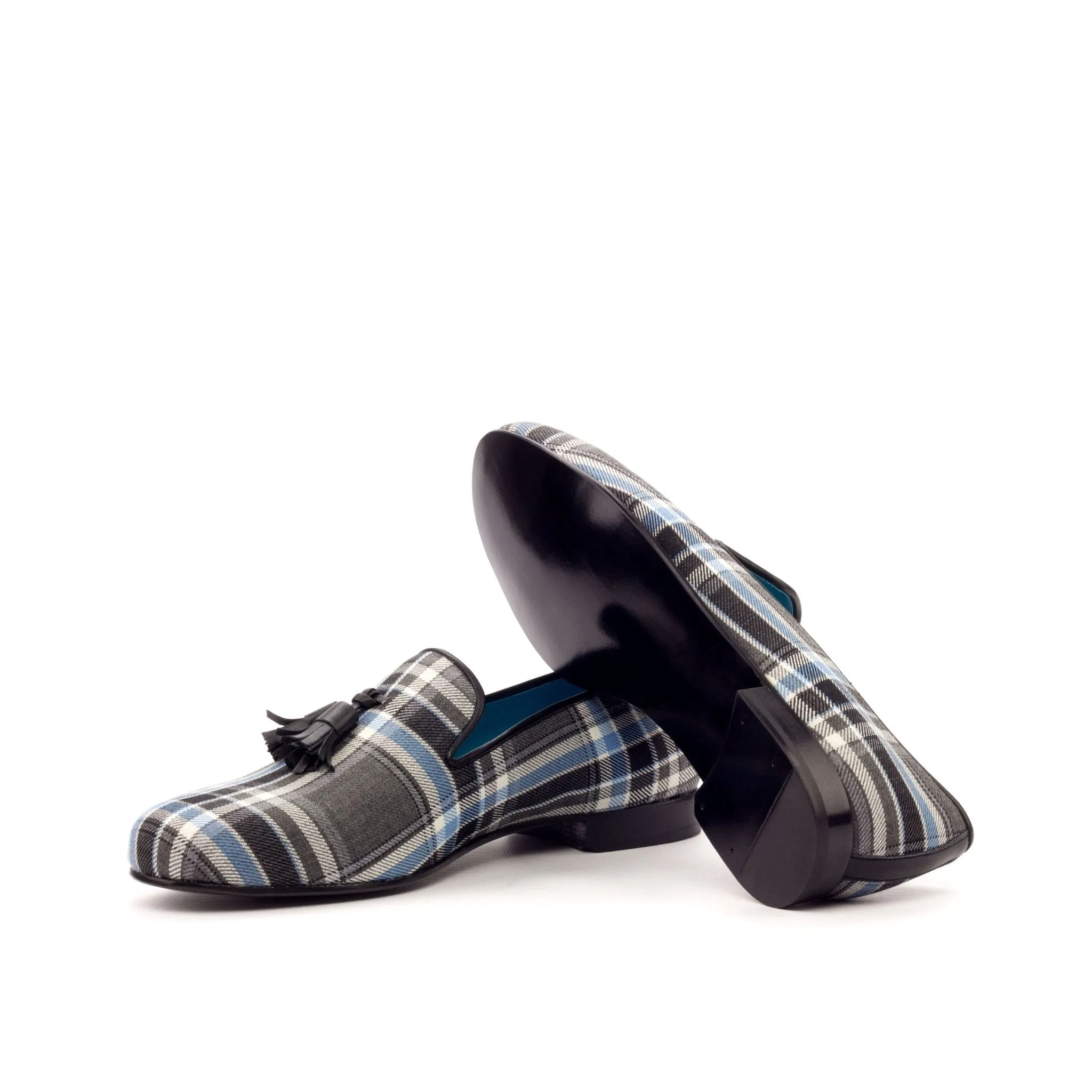 Santiago Slipper in Plaid