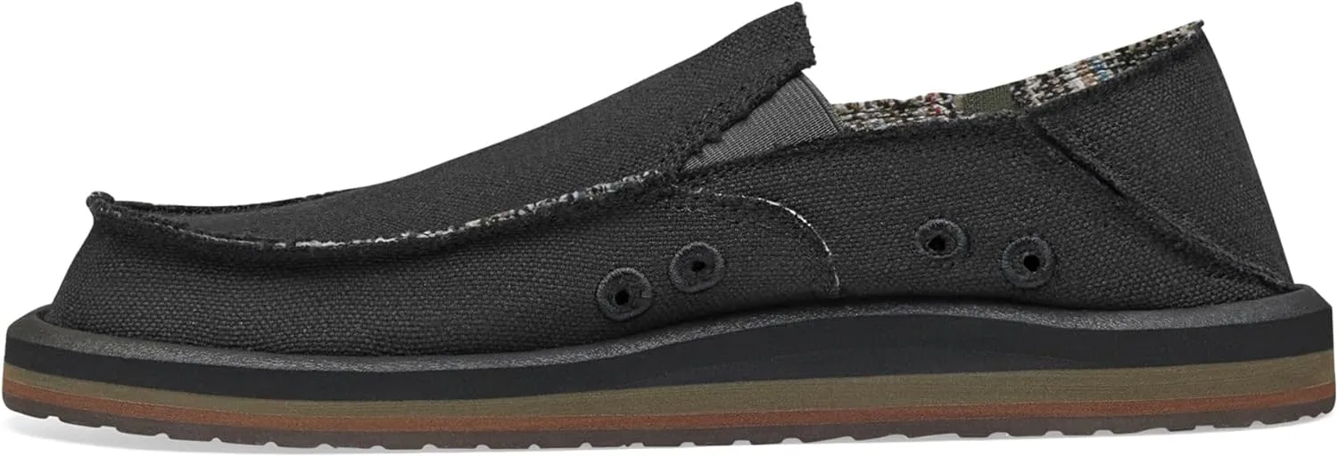 Sanuk Men's Vagabond Soft Top Hemp Loafer